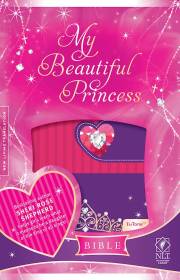 NLT My Beautiful Princess Bible-Pink/Purple TuTone | SHOPtheWORD