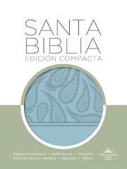 Span-RVR 1960 Compact Bible-Aquamarine LeatherSoft | SHOPtheWORD