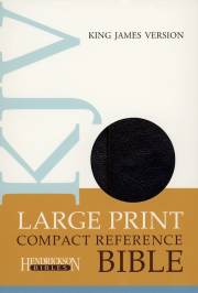 KJV Large Print Compact Reference Bible-Black Flexisoft w/Magnetic Flap (Value Price) | SHOPtheWORD
