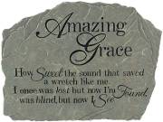 Garden Stone-Amazing Grace (10.5") | SHOPtheWORD