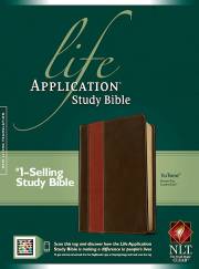 NLT Life Application Study Bible (Second Edition)-Brown/Tan TuTone Indexed | SHOPtheWORD