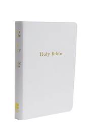 NRSV Catholic Gift Bible-White LeatherLike | SHOPtheWORD