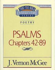 Psalms: Chapters 42-89 (Thru The Bible Commentary) by J. Vernon McGee | SHOPtheWORD