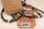 Bracelet-Witness Sky Bead-Rope/Bone/Wood | SHOPtheWORD