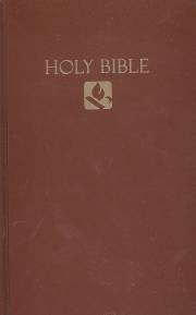 NRSV Pew Bible-Brown Hardcover | SHOPtheWORD