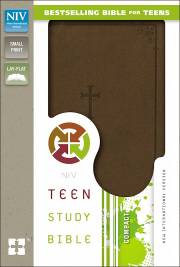 NIV Teen Study Bible/Compact-Chocolate Duo-Tone | SHOPtheWORD