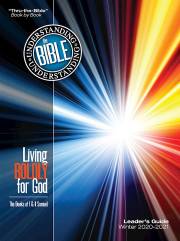 Bible-In-Life/Echoes/Reformation Press Winter 2020-2021: Adult Understanding The Bible Leader's Guide (#1090,5090) by C Cook C Cook | SHOPtheWORD