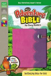 NIrV Adventure Bible For Early Readers (Full Color)-Amethyst/Pink DuoTone | SHOPtheWORD