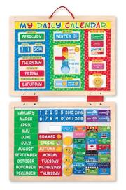 Toy-My First Daily Magnetic Calendar (90 Magnets) (Ages 3+) | SHOPtheWORD
