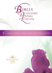 Span-RVR 1960 Woman's Study Bible-Hardcover (Biblia De Estudio Para La Mujer) | SHOPtheWORD