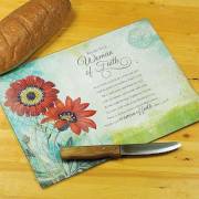 Cutting Board-Woman Of Faith | SHOPtheWORD