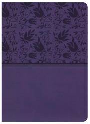 NKJV Holman Study Bible (Full Color)-Purple LeatherTouch | SHOPtheWORD