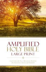 Amplified Holy Bible/Large Print (Revised)-Hardcover | SHOPtheWORD