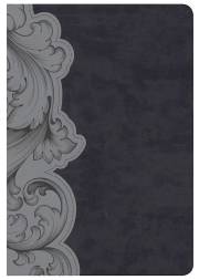 NKJV Holman Study Bible/Personal Size (Full Color)-Smoke/Slate LeatherTouch (Not Available-Out Of Print) | SHOPtheWORD