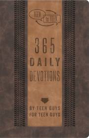 Teen To Teen: 365 Daily Devotions By Teen Guys For Teen Guys-Imitation Leather by Patti Hummel | SHOPtheWORD