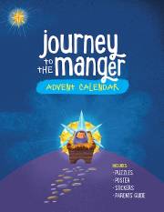Calendar-Journey To The Manger Advent Calendar | SHOPtheWORD