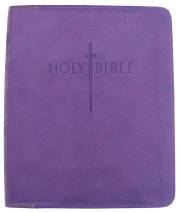 KJVER Thinline Bible/Personal Size-Purple Ultrasoft Indexed | SHOPtheWORD