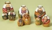 Nativity Set-9 Piece Nesting Box-Holy Family/3 Kings/Shepherd (6") | SHOPtheWORD