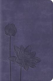 ESV Compact Bible-Lavender Bloom TruTone | SHOPtheWORD