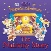 The Nativity Story-Magnetic Adventures Board Book by Juliet David | SHOPtheWORD