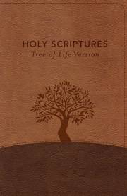 TLV Thinline Bible, Holy Scriptures-Walnut/Brown Duravella | SHOPtheWORD