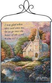 Bannerette-Church In the Country (Tapestry) (13" x 18") | SHOPtheWORD