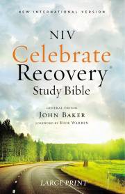 NIV Celebrate Recovery Study Bible/Large Print-Softcover | SHOPtheWORD
