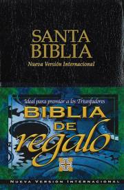 Span-NIV Gift & Award Bible-Black Softcover | SHOPtheWORD