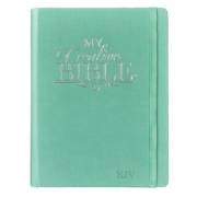 KJV My Creative Bible-Teal LuxLeather Hardcover | SHOPtheWORD
