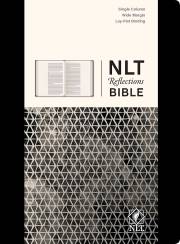 NLT Reflections Bible-Sketchbook Black-Hardcover | SHOPtheWORD