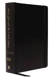 NKJV Journal The Word Bible/Large Print-Black Hardcover | SHOPtheWORD