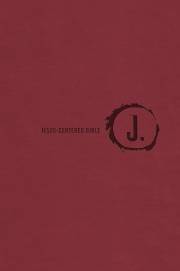 NLT Jesus-Centered Bible-Cranberry Imitation Leather | SHOPtheWORD