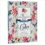 My Favorite KJV Verses Adult Coloring Book by Art Gift Christian | SHOPtheWORD