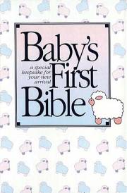 KJV Baby's First Bible-White Hardcover | SHOPtheWORD