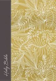 NKJV Large Print Ultraslim Reference Bible-Yellow/White Hardcover (Not Available-Publisher Out Of Stock Indefinitely) | SHOPtheWORD
