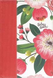NKJV Woman'S Study Bible (Full Color)-Black/Burgundy Floral Hardcover Indexed | SHOPtheWORD