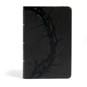 CSB Large Print Personal Size Reference Bible-Charcoal LeatherTouch | SHOPtheWORD