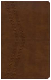 NKJV Ultrathin Reference Bible-Brown Deluxe LeatherTouch | SHOPtheWORD