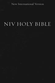 NIV Compact Bible-Black Softcover | SHOPtheWORD