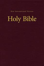 NIV Value Pew And Worship Bible-Burgundy Hardcover | SHOPtheWORD