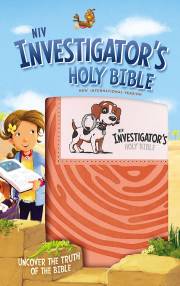 NIV Investigator's Bible-Coral Leathersoft | SHOPtheWORD