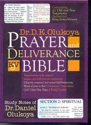 KJV Olukoya Prayer And Deliverance Bible Compact Black | SHOPtheWORD