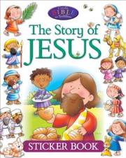 Story Of Jesus Sticker Book (Candle Bible For Toddler) by Juliet David | SHOPtheWORD