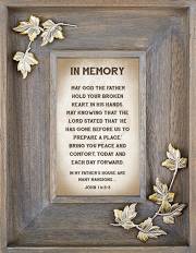 Framed Art-In Memory/Lovelea Down Home (7" x 9") | SHOPtheWORD