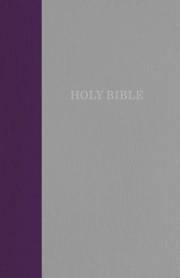 KJV Thinline Bible (Comfort Print)-Purple/Gray Cloth Over Board | SHOPtheWORD
