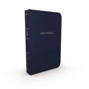 KJV Gift & Award Bible (Comfort Print)-Navy Blue Leatherflex | SHOPtheWORD