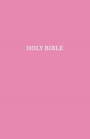 KJV Gift & Award Bible (Comfort Print)-Pink Leatherflex | SHOPtheWORD