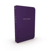 KJV Gift & Award Bible (Comfort Print)-Purple Leatherflex | SHOPtheWORD