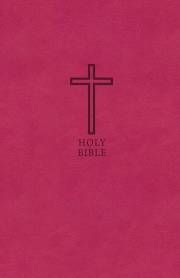 KJV Value Thinline Bible/Compact (Comfort Print)-Pink Leathersoft | SHOPtheWORD