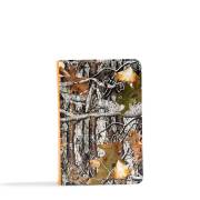 CSB Sportsman's Bible-Large Print Compact Mothwing Camouflage LeatherTouch | SHOPtheWORD